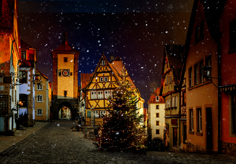 Weihnachtsmarkt «Reiterlesmarkt» Rothenburg ob der Tauber
